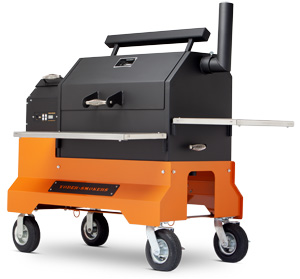 Yoder Smokers YS640 Pellet Competition Cart Orange