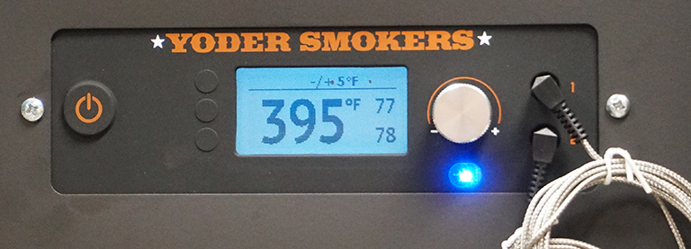 Yoder pellet grill Smoker Panel With Temp Number