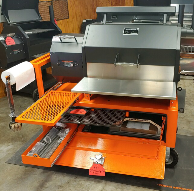 Yoder Smokers 640S KZLcart